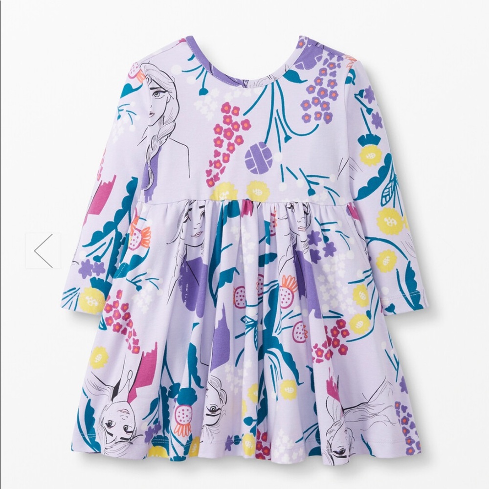 Hanna Andersson Disney Frozen 2 Print Dress